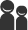 Pictrogrammes répresentant deux personnes