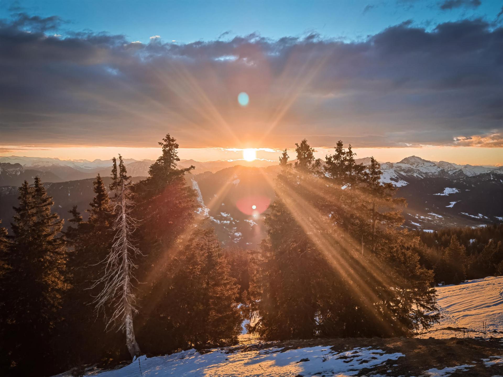 5 destinations camping car en hiver