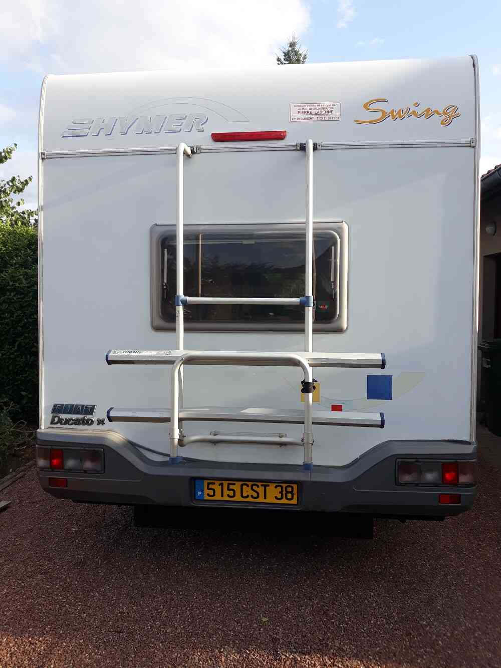 camping-car HYMER CAMP 524  intérieur / coin salon