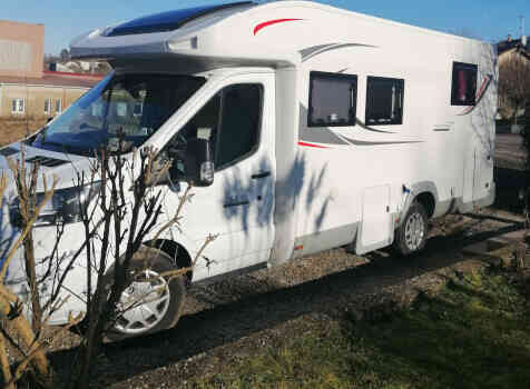 camping-car ROLLER TEAM KRONOS 263 TL  extérieur / latéral gauche