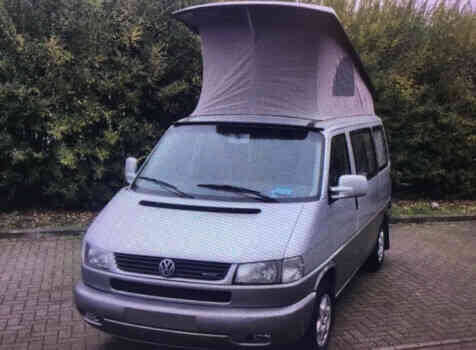 camping-car VOLKSWAGEN TRANSPORTER T4  extérieur / face avant