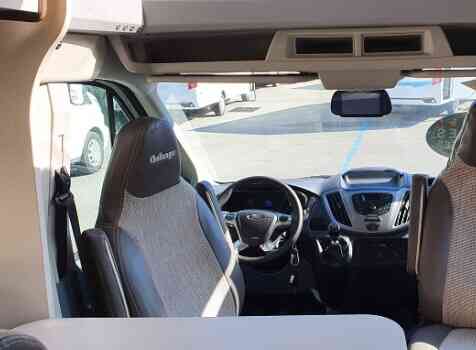 camping-car CHALLENGER 288 EB QUARTZ  intérieur / coin salon