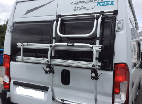 camping-car KARMAN MOBIL DAVIS 590   extérieur / arrière