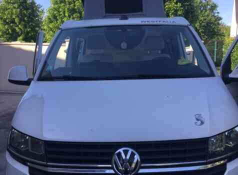 camping-car VOLKSWAGEN TRANSPORTEUR   extérieur / face avant