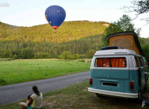 camping-car VOLKSWAGEN COMBI T2 WESTFALIA  extérieur / arrière