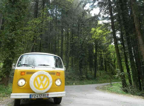 camping-car VOLKWAGEN COMBI T2  extérieur / face avant