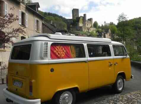 camping-car VOLKWAGEN COMBI T2  extérieur / arrière