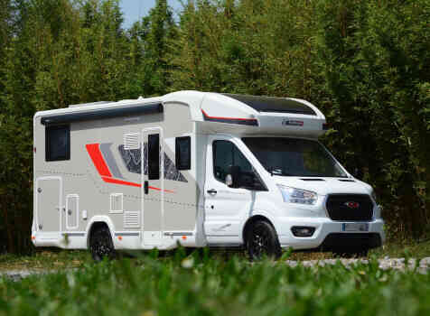 camping-car CHALLENGER 337 GA GRAPHITE EDITION PREMIUM  extérieur / face avant