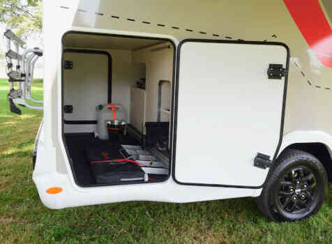 camping-car CHALLENGER 337 GA GRAPHITE EDITION PREMIUM  extérieur / latéral droit