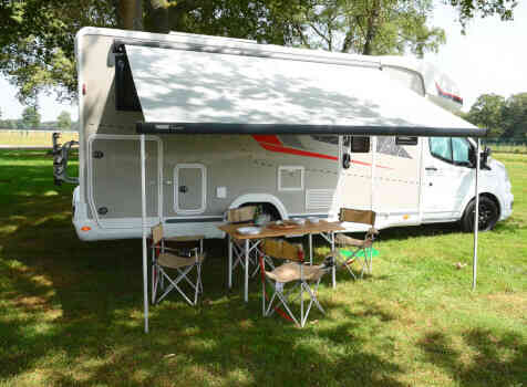 camping-car CHALLENGER 337 GA GRAPHITE EDITION PREMIUM  extérieur / latéral gauche