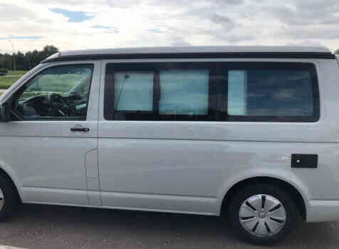 camping-car CALIFORNIA VOLKSWAGEN T6.1  extérieur / latéral gauche