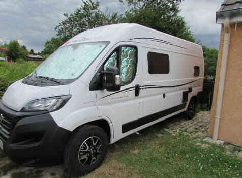 camping-car FONT VENDOME LEADER VAN DUO  extérieur / latéral droit