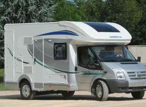 camping-car CHAUSSON FLASH 10  extérieur / face avant