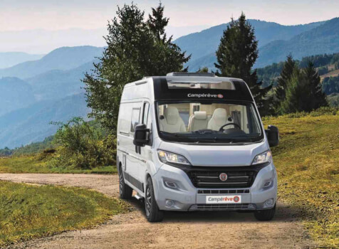 camping-car CAMPEREVE MAGELLAN 643 Edition spéciale 40 ans  extérieur / face avant