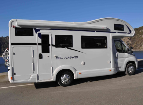 camping-car MC LOUIS GLAMYS 222  extérieur / latéral droit