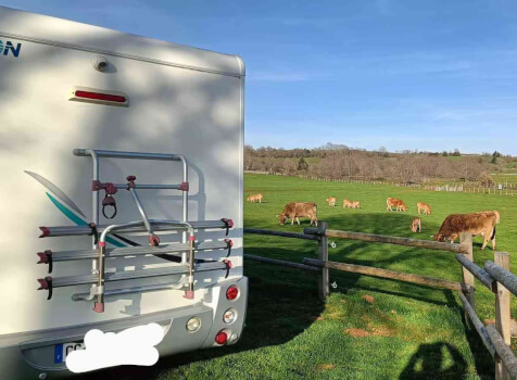 camping-car CHAUSSON FLASH 08  extérieur / arrière