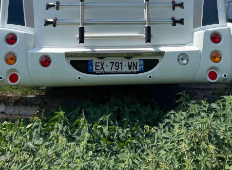 camping-car CHAUSSON EXALTIS 7038 XLB  extérieur / arrière