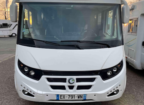 camping-car CHAUSSON EXALTIS 7038 XLB  extérieur / latéral gauche