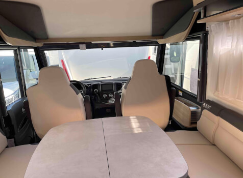 camping-car ITINEO MC 740 SPIRIT EDITION  intérieur / coin salon