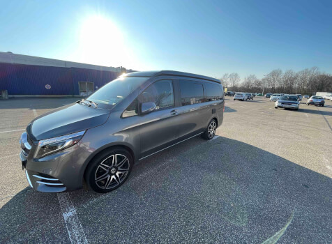 camping-car MARCO POLO  extérieur / face avant