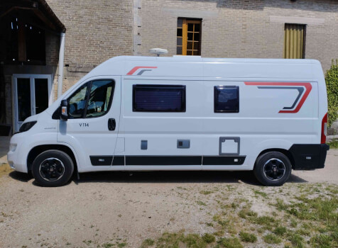 camping-car CHALENGER VANY 11  extérieur / latéral gauche