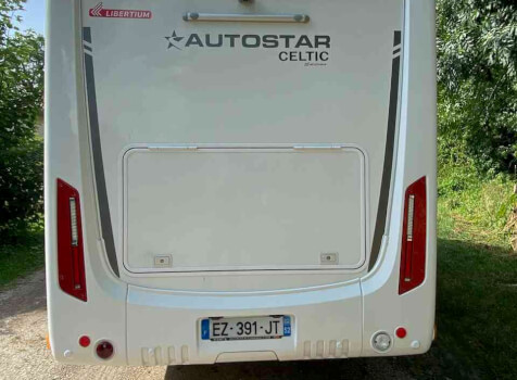 camping-car AUTOSTAR I 660 CELTIC  extérieur / arrière
