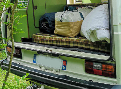 camping-car VOLKSWAGEN T3  extérieur / arrière