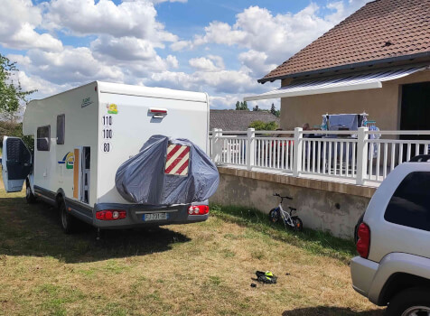 camping-car  CHAUSSON FLASH 07  extérieur / arrière