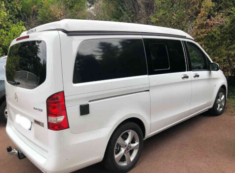 camping-car WESTFALIA JULES VERNE   extérieur / latéral gauche