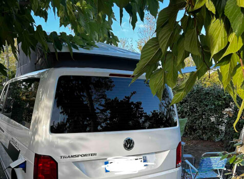 camping-car TRANSPORTER T6  extérieur / arrière