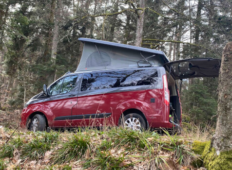 camping-car  BURSTNER COPA C 500  extérieur / latéral gauche