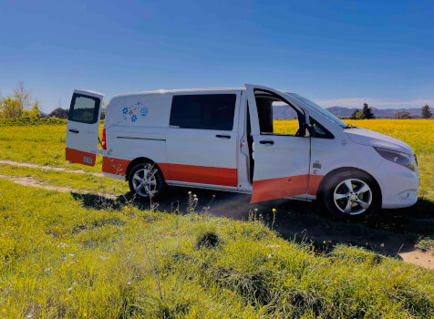 camping-car VITO 114 CDI  extérieur / face avant