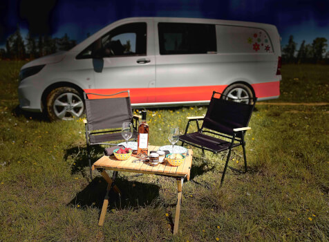 camping-car VITO 114 CDI  extérieur / latéral gauche