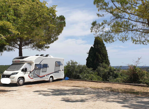 camping-car CHALLENGER GRAPHITE 388 EB  extérieur / latéral gauche