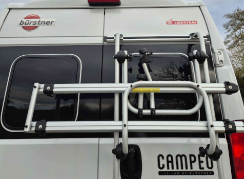 camping-car BURSTNER CAMPEO C 600  extérieur / arrière