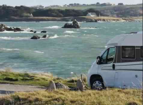 camping-car ADRIA COMPACT DL  extérieur / latéral gauche