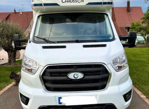 camping-car CHAUSSON TITANIUM ULTIMATE 720  extérieur / face avant