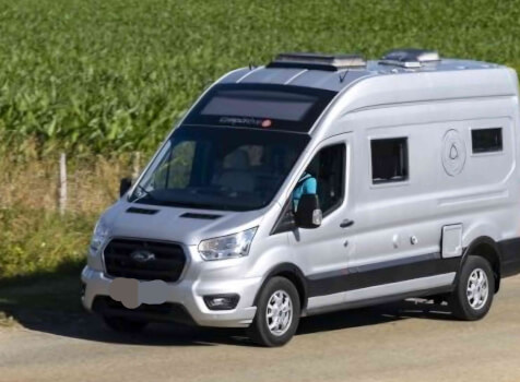 camping-car CAMPEREVE  MIRAMAR 61  extérieur / latéral gauche