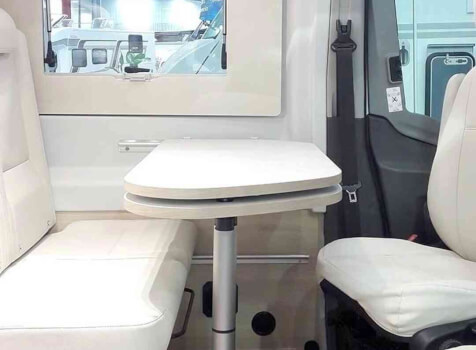 camping-car CAMPEREVE  MIRAMAR 61  intérieur / coin salon