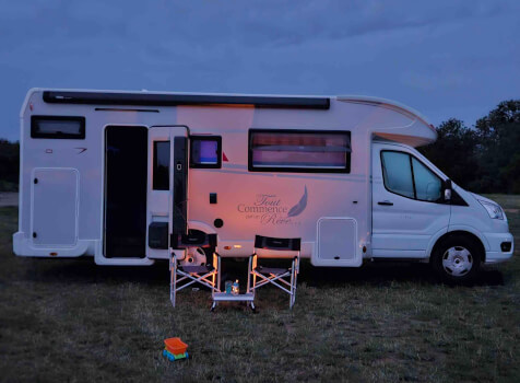 camping-car ROLLER TEAM KRONOS 274 TL  extérieur / latéral droit