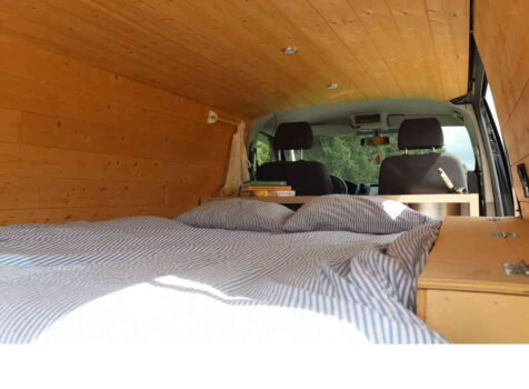 camping-car TRANSPORTER T5  intérieur / coin salon