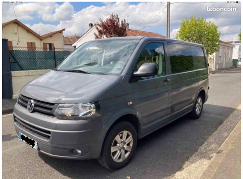 camping-car VOLKSWAGEN TRANSPORTER  5  extérieur / latéral gauche