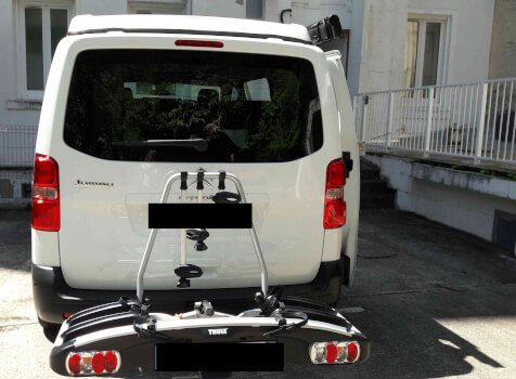 camping-car CITROEN JUMPY  extérieur / arrière
