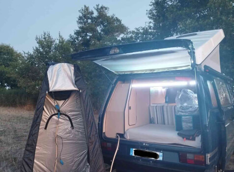 camping-car VOLKSWAGEN T3 WESTFALIA JOKER  extérieur / arrière