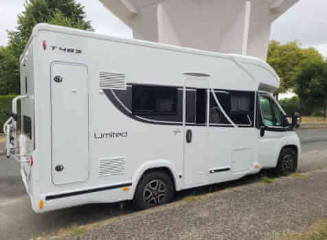 camping-car BENIMAR TESSORO 483   extérieur / latéral droit