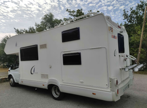 camping-car CI ELLIOT 40 MAXI  extérieur / latéral gauche