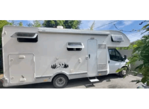 camping-car CHAUSSON FLASH 07  extérieur / latéral droit
