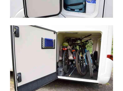 camping-car HYMER EXIS I 678  extérieur / arrière