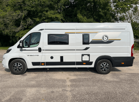 camping-car  BENIMAR BENIVAN 160 PS  extérieur / latéral gauche